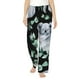 thumbnail image 1 of Balery Cartoon Koala Bear Pantalones de pijama para mujer, pijamas ultraligeros, pantalones de estar por casa-Medium, 1 of 6