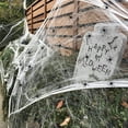 thumbnail image 5 of Spider Webs Halloween Decorations, Web Decorations Set with 10.8ft Web, 11.8Inch Giant Spider , 20g Cobwebs 2Pcs Small Spiders for Indoor Outdoor, 5 of 7
