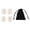 White Crystal, variant on Natural White Crystal Rune Stones Set with Etched Reiki Symbols, 4 Pcs Flat Oval Meditation Crystals for Mindfulness and Spiritual Balance with Storage Bag (4.72x3.15x1.97 in / 12x8x5 cm)