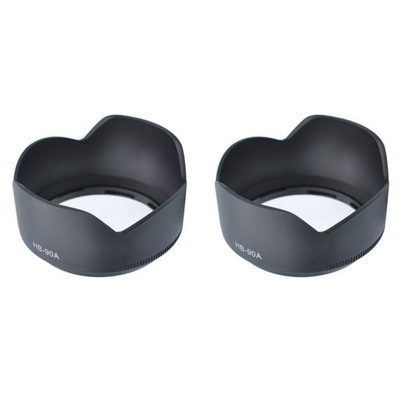 2pcs 62Mm Lens Hood for Nikkor Z DX 50-250mm F/4.5-6.3 VR Lens Replace HB-90A Camera Reversible Lens Hood