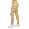 thumbnail image 2 of G-Style USA Women's Drawstring Waist Cargo Jogger Pants RJJ5608 Khaki 3XL, 2 of 4