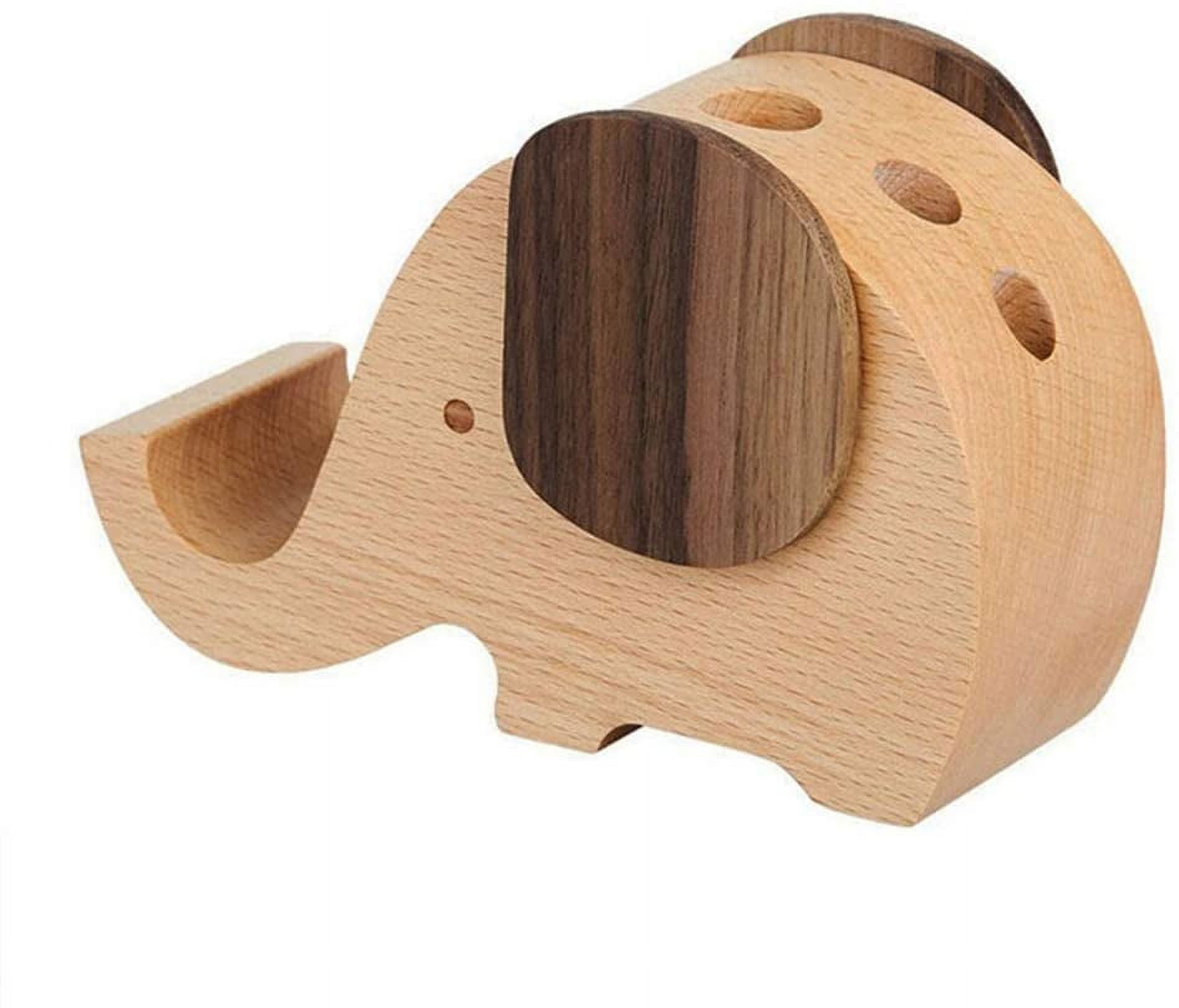 Gifts For Women, Wooden Phone Stand Elephant Gifts For Women Men