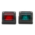 thumbnail image 4 of Feu de Signalisation de Navigation, une Paire de Feux de Signalisation IP66 Rouge Vert LED Avertissement de Navigation Remplacement pour Pontons Bateaux de Pêche Marins Yachts, Rouge et Vert, 4 of 8
