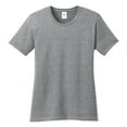 thumbnail image 5 of Ladies Core Cotton Tee Athletic Heather 4XL, 5 of 6