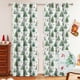 thumbnail image 4 of Herunwer Christmas Sheer Curtains for Living Room and Bedroom - Textured Faux Linen White Sheer Curtains, Semi Voile Light Filtering Grommet Top Drapes, 4 of 6