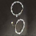thumbnail image 3 of Bracelet Extensible en Cristaux Aurora Scintillants pour Femmes, Bijou de Mode, Cadeau, Forme Carrée, 3 of 8