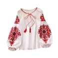 thumbnail image 3 of Blusas bordadas mexicanas Strade Fareast Limited para mujer bohemia, 3 of 8