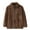 Brown, variant on AINIYS Little Boys Girls Sherpa Fleece Jacket Thick Plush Warm Coat Windproof Kid Winter Fashion Casual Zip Soft Cozy Outwear