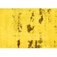 thumbnail image 1 of Ahgly Company Indoor Rectangle Solid Yellow Modern Area Rugs, 6' x 9', 1 of 4