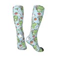 thumbnail image 4 of Balery Cute Floral Frog Fun Novelty Socks Men'S Women'S Crew Socks Funny Crazy Novelty Socks Quirky And Cool Socks, 4 of 9
