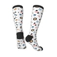 thumbnail image 4 of Haiem Cartoon Animals Socks, Funny Novelty Crazy Design Cotton Socks Sports Socks Knee High Socks For Men, Women,1Pairs - Gift For Working Friends, 4 of 9