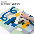 thumbnail image 3 of Plaid 3 Piece White Chip Brush Set, 3 of 9