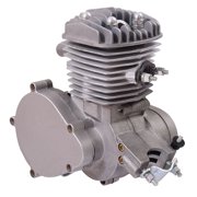 Costway Upgraded 80cc 2-Stroke Bicycle Gasoline Engine Motor Kit Motorized Bike Silver
