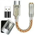 thumbnail image 1 of CX31993 HiFi DAC Type C to 3.5mm Headphone Amplifier Audio Decoder IEM AMP Mobile Phone Adapter with USB Adapter B, 1 of 5