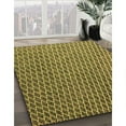 thumbnail image 2 of Ahgly Company Indoor Square Patterned Dark Bronze Brown Area Rugs, 7' Square, 2 of 6