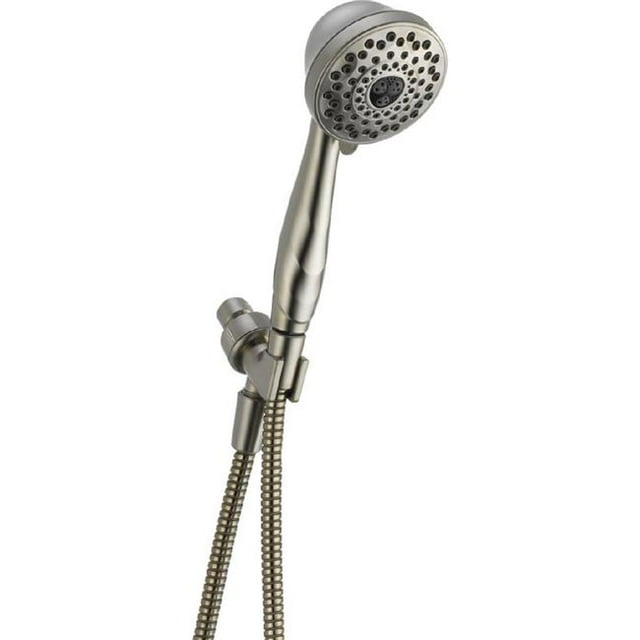 Delta 59346-SS-PK Stainless Steel 7-Setting Shower Arm Mount Hand Shower