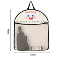 thumbnail image 3 of Wall Hanging Mesh Bag Cartoon Print Great Load Bearing Visible Large Opening Toys Underwear Trash, 3 of 5