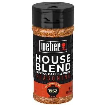 Weber House Blend Seasoning Blend, 5.8 oz Bottle