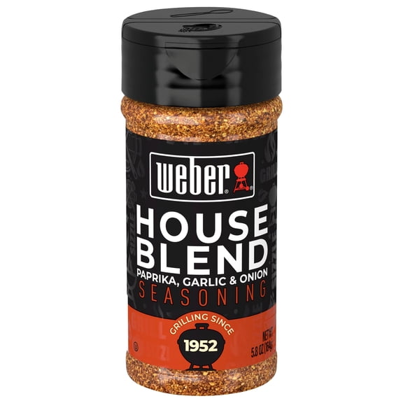Weber House Blend Seasoning Blend, 5.8 oz Bottle