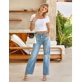 thumbnail image 3 of Women's Short Sleeve Square Neck T-Shirt Slim Casual Basic Crop Top Outing Top, 3 of 5