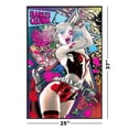thumbnail image 3 of Batman - Framed DC Comics Poster (Harley Quinn With Baseball Bat / Neon) (Size: 25" X 37") (Black Aluminum Frame), 3 of 6