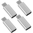 thumbnail image 2 of Adaptateur USB C vers Micro USB 4 Pcs Convertisseur Micro USB Mâle vers USB Type-c Femelle, 2 of 8