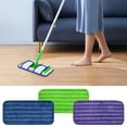 thumbnail image 2 of JoyMoreHome Reusable Mop Pads for Sweeper Washable Mop Head Pads Replacements for Multi Surface Dry & Wet Floor Cleaning, 2 of 6