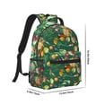 thumbnail image 2 of Yiaed Vegan Print School Backpack College Backpack Daypacks for Students High School Spacious and Durable Daypack for Work and Travel-One Size, 2 of 6