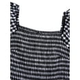 thumbnail image 4 of Women’s Pretty Garden SHORT SLEEVE MINI CAP DRESS - PUFF SLEEVE DRESS, 4 of 6