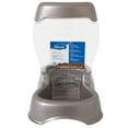 thumbnail image 5 of Petmate Café Gravity Pet Feeder Automatic Feeder for Cats and Dogs Dry Food Treat Dispenser Station, 6 lb, Pearl, 5 of 12