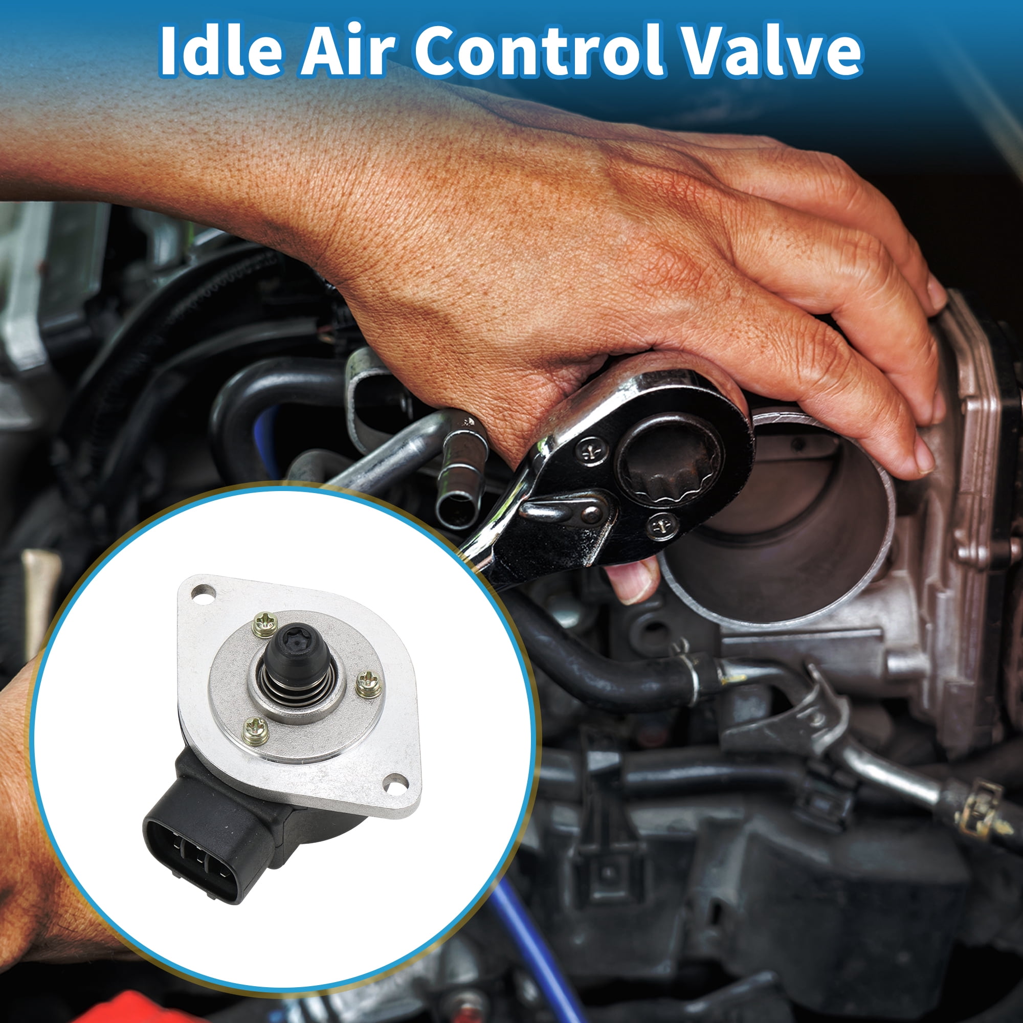 Unique Bargains Car Idle Air Control Valve for Toyota Supra 1993-1995 No.2227046050