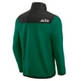 thumbnail image 3 of Men's Darius Rucker Collection by Fanatics Green New York Jets Color Block Polar Fleece Full-Zip Jacket, 3 of 5