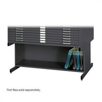 Safco Open 20"H Base for 4986 and 4996 Flat File Cabinets in Black