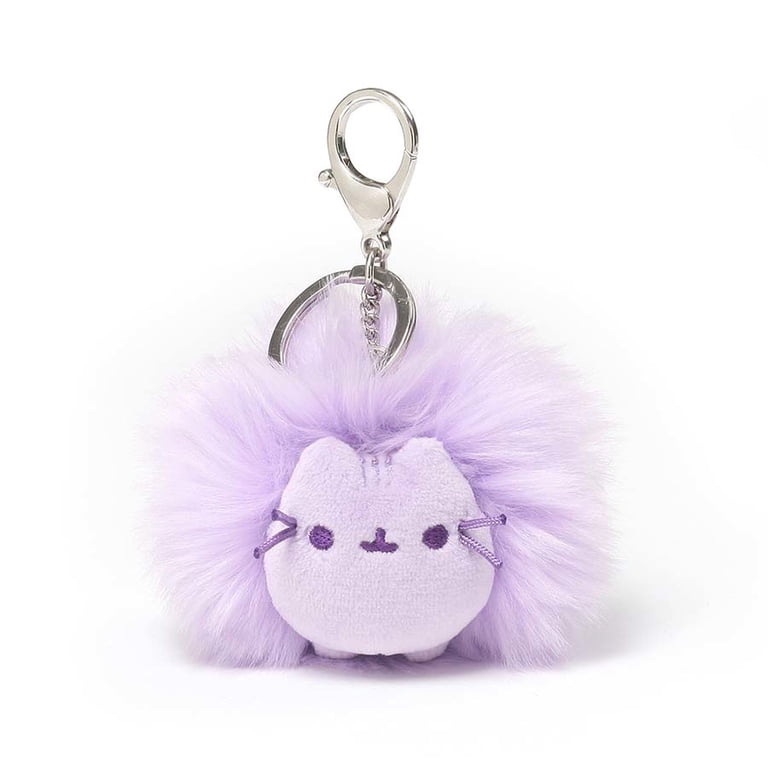 Pusheen Poof Keychain Backpack Clip pom pom GUND key holder (1poof