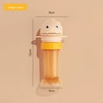 thumbnail image 3 of Aojekbee Kids Straw, Funny Cartoon Dinosaur Reusable Silicone Straw with Storage Container, 3 of 4