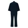 thumbnail image 5 of QATAINLAV Mens Casual 3/4 Sleeve Henley Shirts and Loose Straight Pants 2 Piece Matching Sets Fall Winter Clothes, Navy, XXXL, 5 of 9
