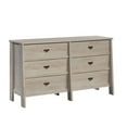 thumbnail image 1 of Sauder Trestle 6-Drawer Dresser, 1 of 9