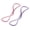Purple 15 pounds+25 pounds, variant on Rodiuiu 1/2Pcs Figure 8 Fitness Resistance Band Anti-slip Silicone 15/25Lbs Men Women Arm Shoulder Stretch Strength Training Exercise Elastic Strap Tension Rope