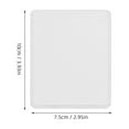 thumbnail image 2 of Soimiss 25Pcs White Card Protector Sleeves with Transparent Cover for Easy Viewing, 2 of 7