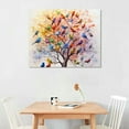 thumbnail image 2 of COMIO  Abstract Tree Wall Art Colorful Tree Canvas Wall Art the Pictures Print On Canvas Landscape Modern Artwork Wall Decoration for Home Living Room, 2 of 4