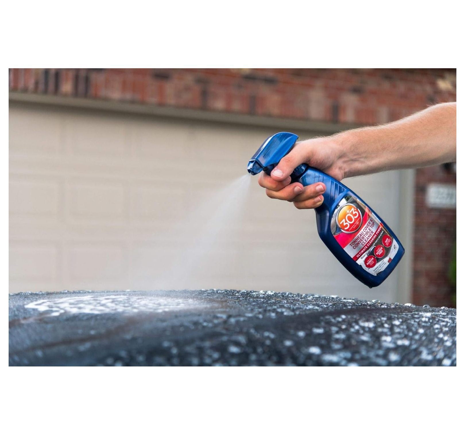 Convertible Fabric Top Cleaning and Care Kit - Cleans And Protects Fabric Tops - Includes Tonneau Cover And Convertible Top Cleaner 16 fl. oz. + Fabric Guard, (30520) 32 Fl Oz (Pack of 1)