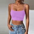 thumbnail image 2 of Diufon Camisole Tops for Women Summer Casual Scoop Neck Spaghetti Strap Crop Tank Tops Sleeveless Basic Top, 2 of 6