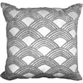 thumbnail image 1 of hometrends Horizon Grey Decorative Pillow, 1 of 5