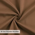 thumbnail image 3 of Unique Bargains Pillowcases Zippered Microfiber Body Pillow Cover Brown 20" x 54", 3 of 8