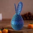 thumbnail image 2 of Easter Eggshell Bunny Figurine Hollow Rabbit Eggshell Table Ornament Spring Bunnies Statue for Home, 2 of 5