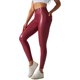 thumbnail image 1 of Pantalones de yoga de cuero PU de cintura alta para mujer - Ajuste compresivo con bolsillos, adecuados para uso informal y ejercicio - Tallas S-XL, 1 of 6