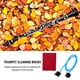 thumbnail image 1 of Juego de cepillos de limpieza para trompeta, accesorios de mantenimiento de instrumentos musicales, 4 Uds., 1 of 8