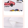 thumbnail image 4 of Belalfa Toddler Boys Cotton Short Sleeve T-Shirt and Elastic Waist Shorts Set 2-7 Years Kids Summer 2-pieces Outfits -Cars, 4 of 7