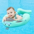thumbnail image 4 of HECCEI Baby Pool Float with Canopy Non-inflatable Mambobaby Float for Infants 3-24 Months, Green, 4 of 7