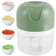 thumbnail image 3 of 250 ML Electric Garlic Mincer USB Charging Garlic Chopper Mini Food Processor with Stainless Steel Blade Durable Garlic Masher Food Chopper Kitchen Tool for Meat Vegetable Baby Food, 3 of 8